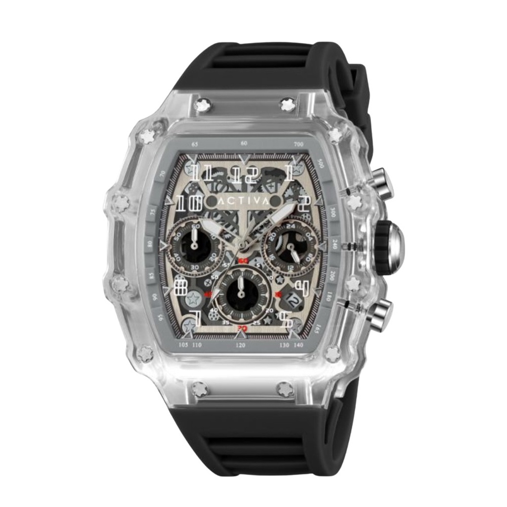 •Transparent Hustle• Activa x Invicta Skeleton Dial 44.3mm Watch